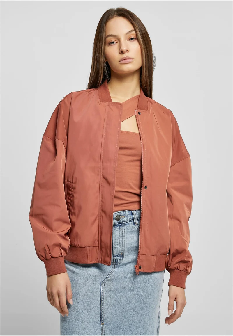 UC Recycled Oversized Light Bomber Jacket