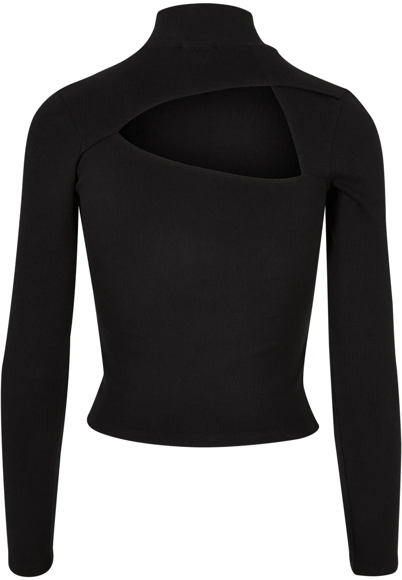 UC Rib Back Cut Out Longsleeve