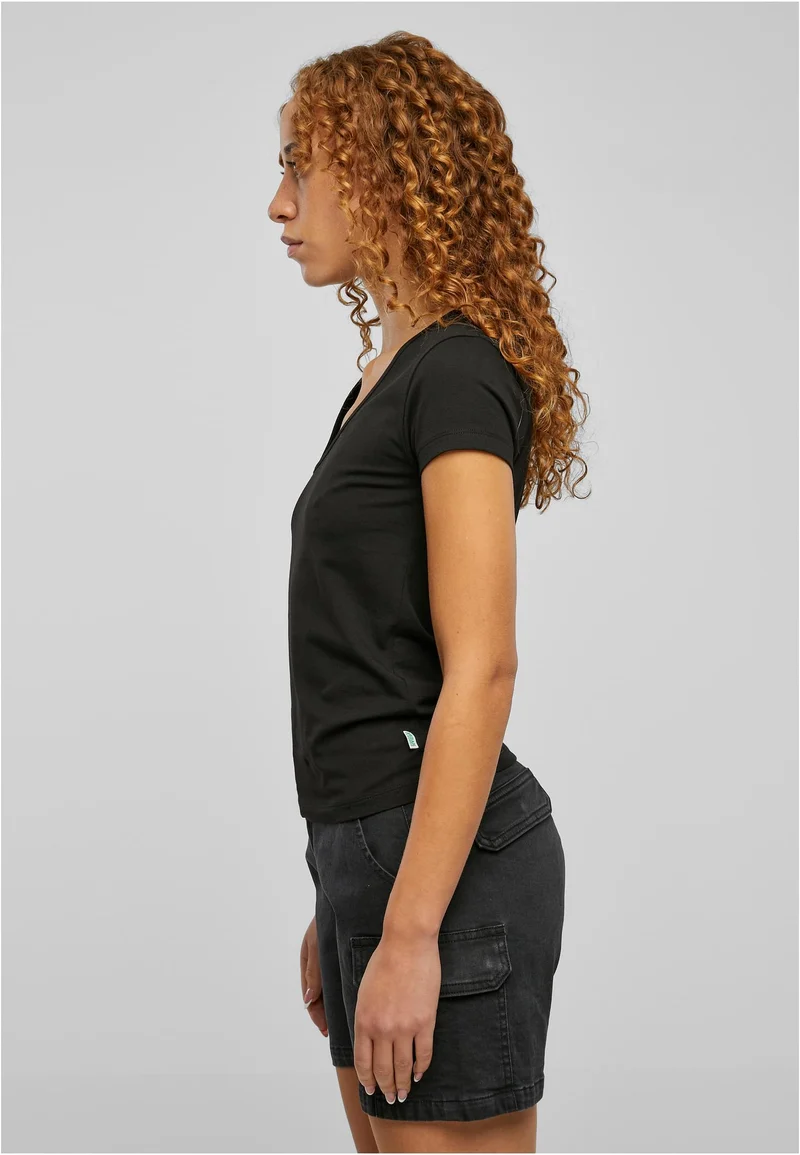 UC Organic Asymmetric Neckline Tee