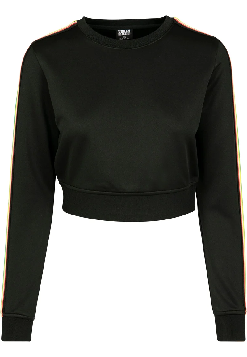 UC Multicolor Taped Sleeve Crewneck