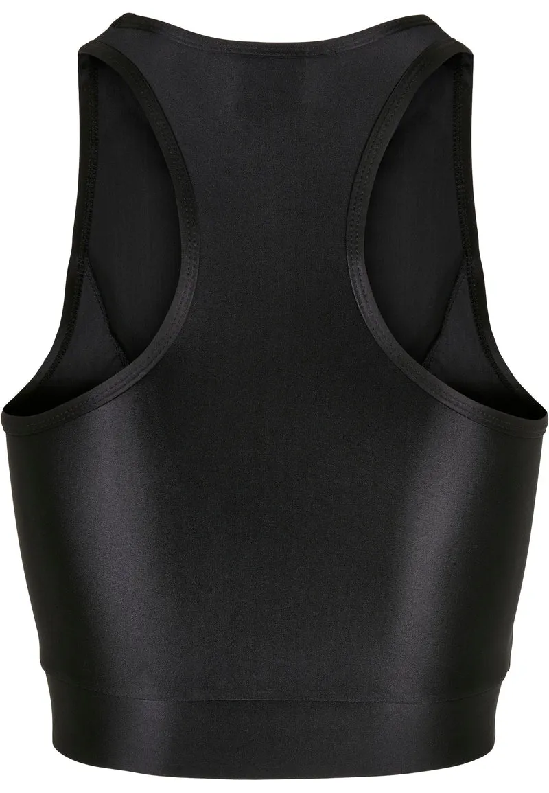UC Cropped Shiny Top