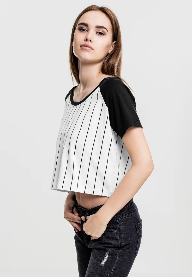 UC Cropped Baseball Tee