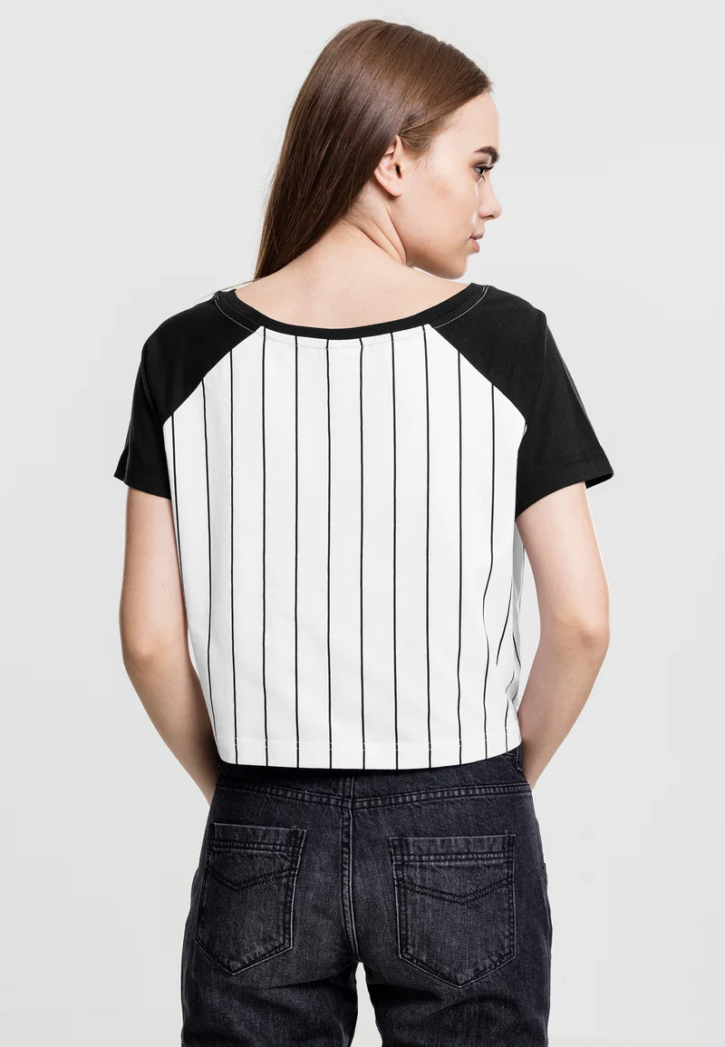 UC Cropped Baseball Tee
