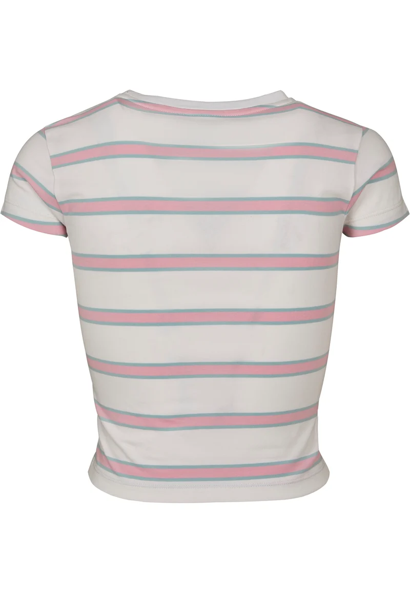 UC Stripe Cropped Tee