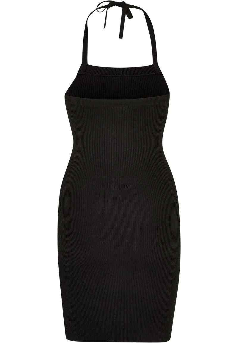 UC Rib Knit Halterneck Dress