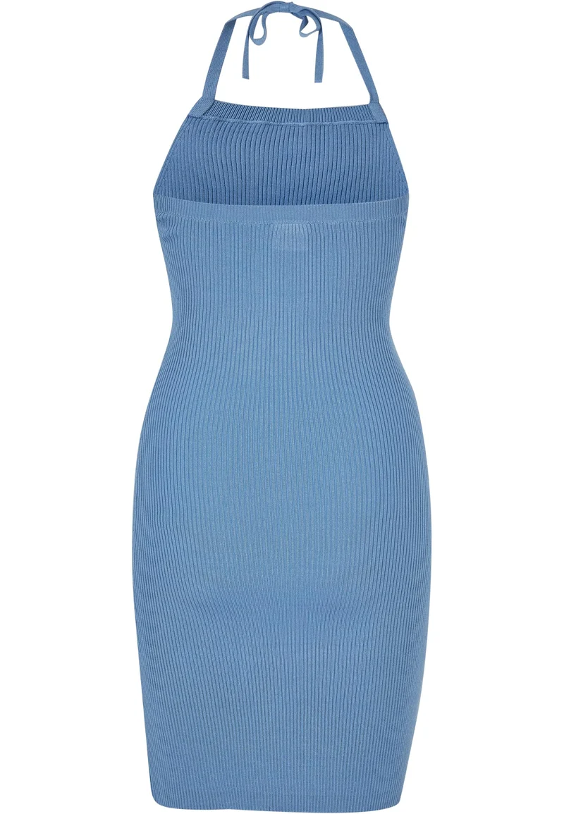 UC Rib Knit Halterneck Dress