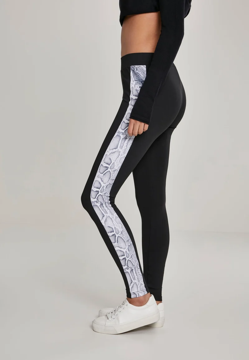 UC Side Striped Pattern Tights