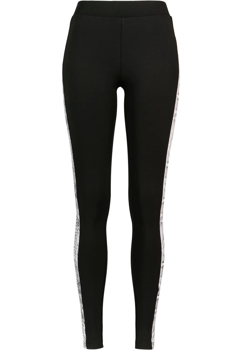 UC Side Striped Pattern Tights
