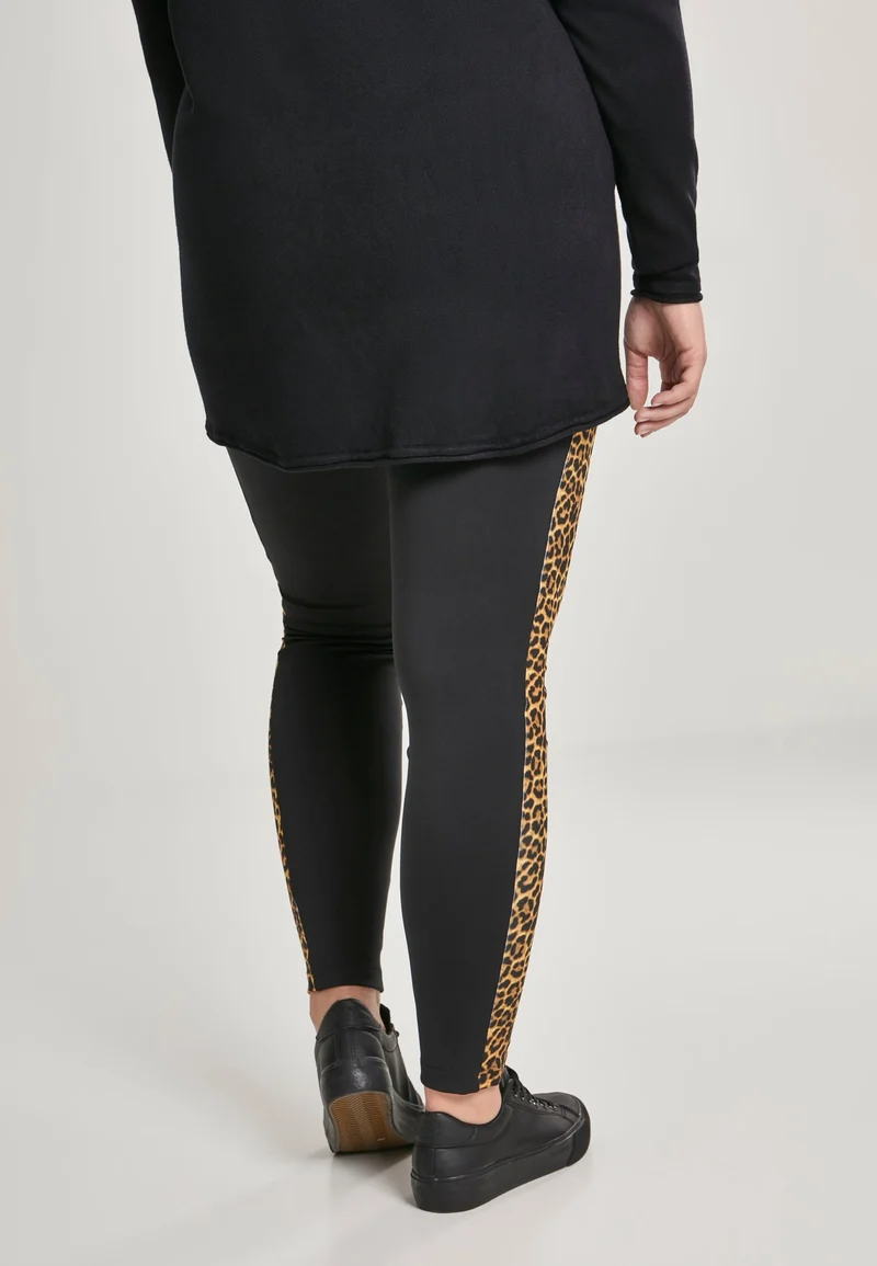 UC Side Striped Pattern Tights