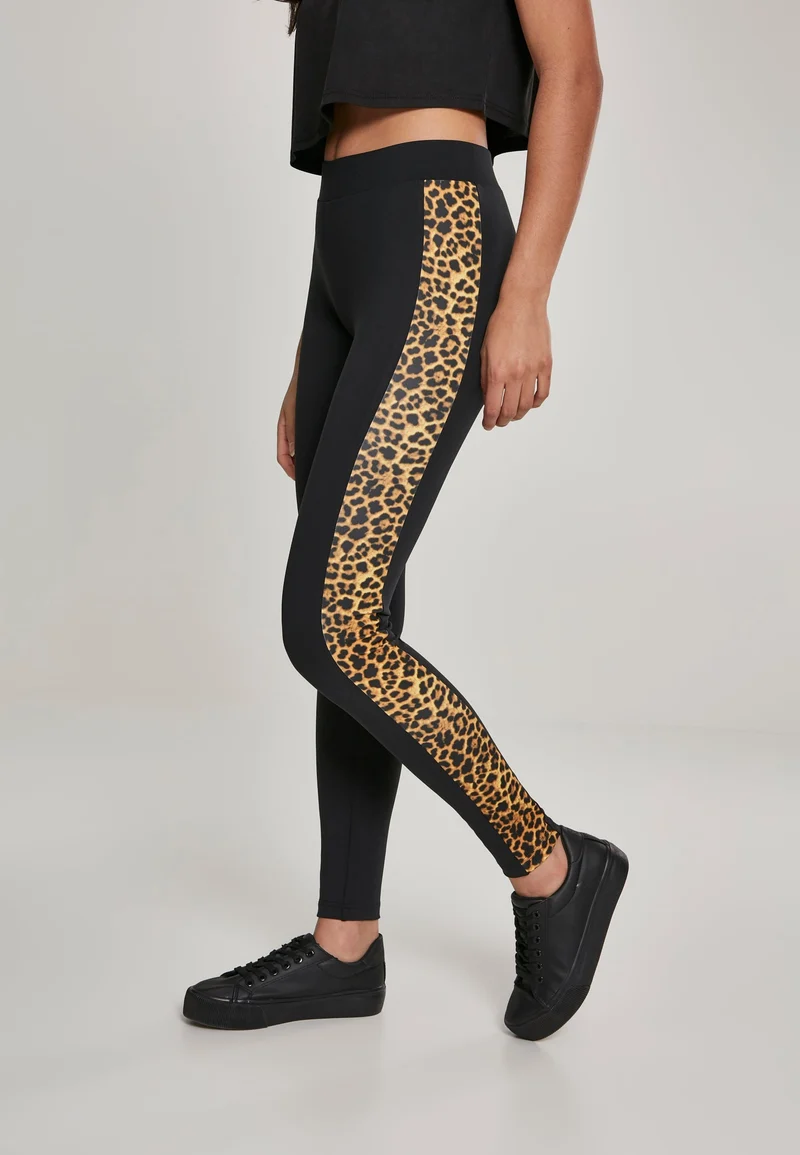 UC Side Striped Pattern Tights