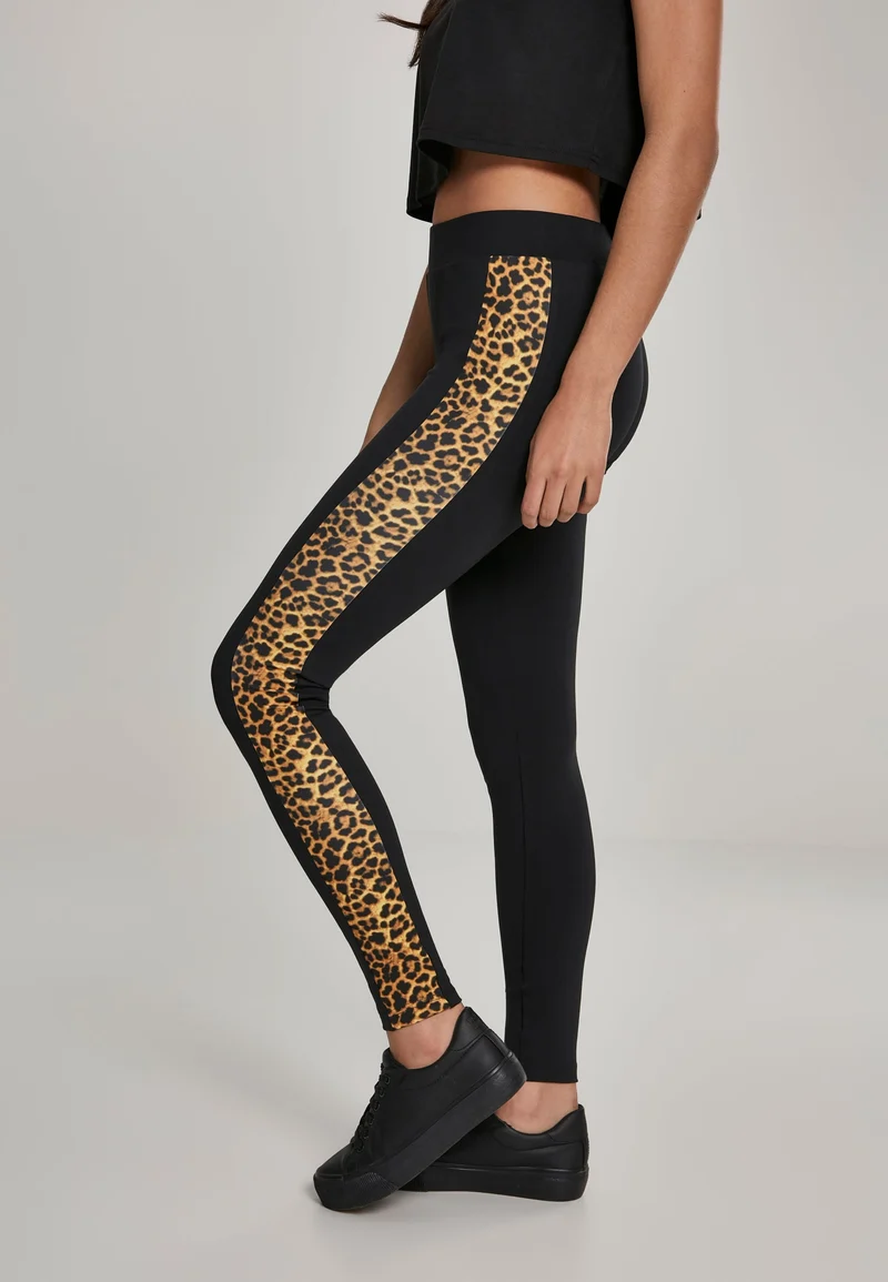 UC Side Striped Pattern Tights