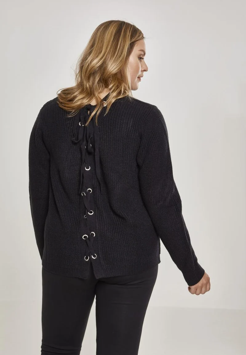 UC Back Lace Up Sweater