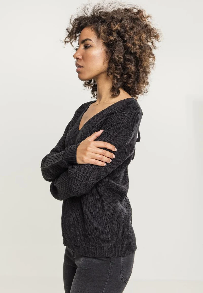 UC Back Lace Up Sweater