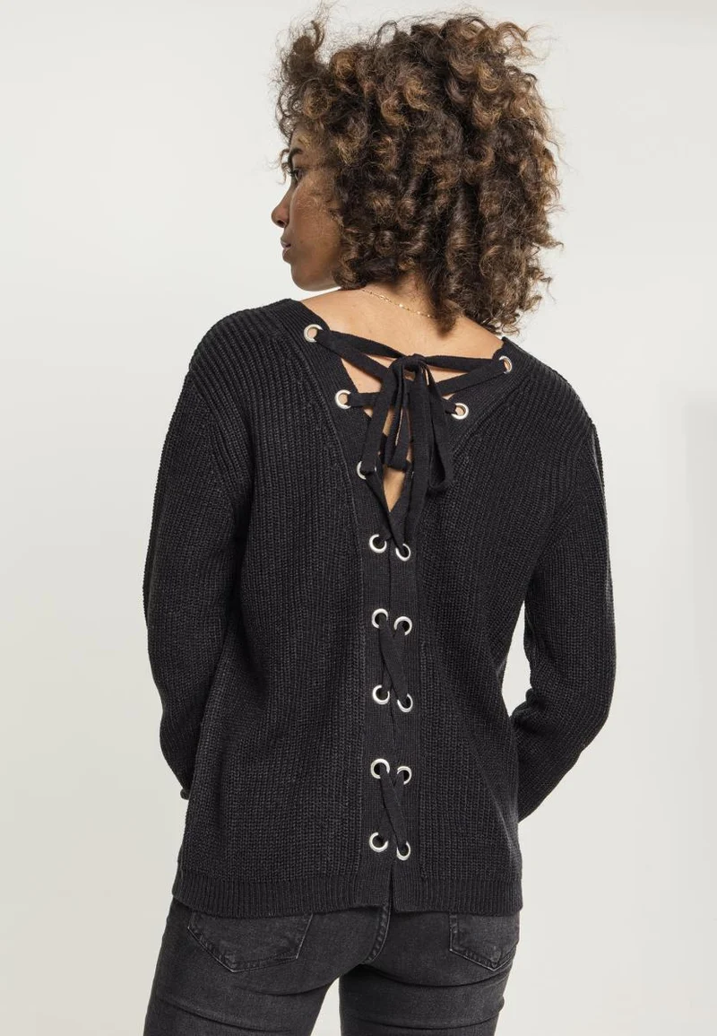 UC Back Lace Up Sweater