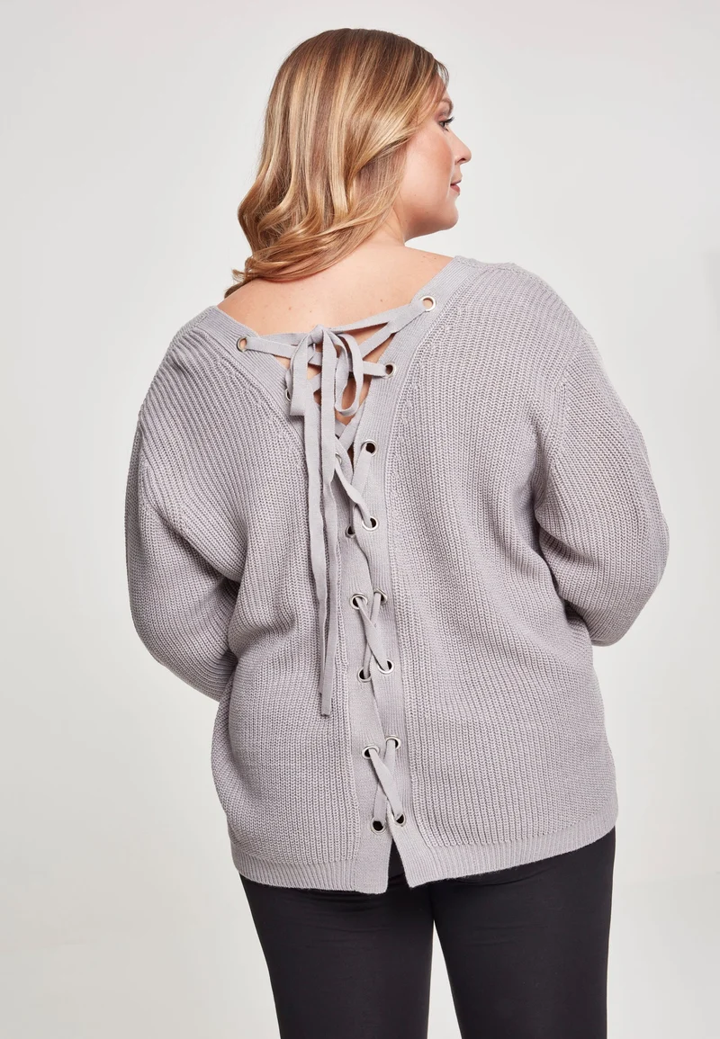 UC Back Lace Up Sweater