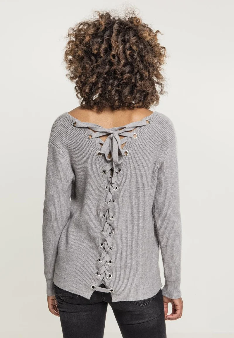 UC Back Lace Up Sweater