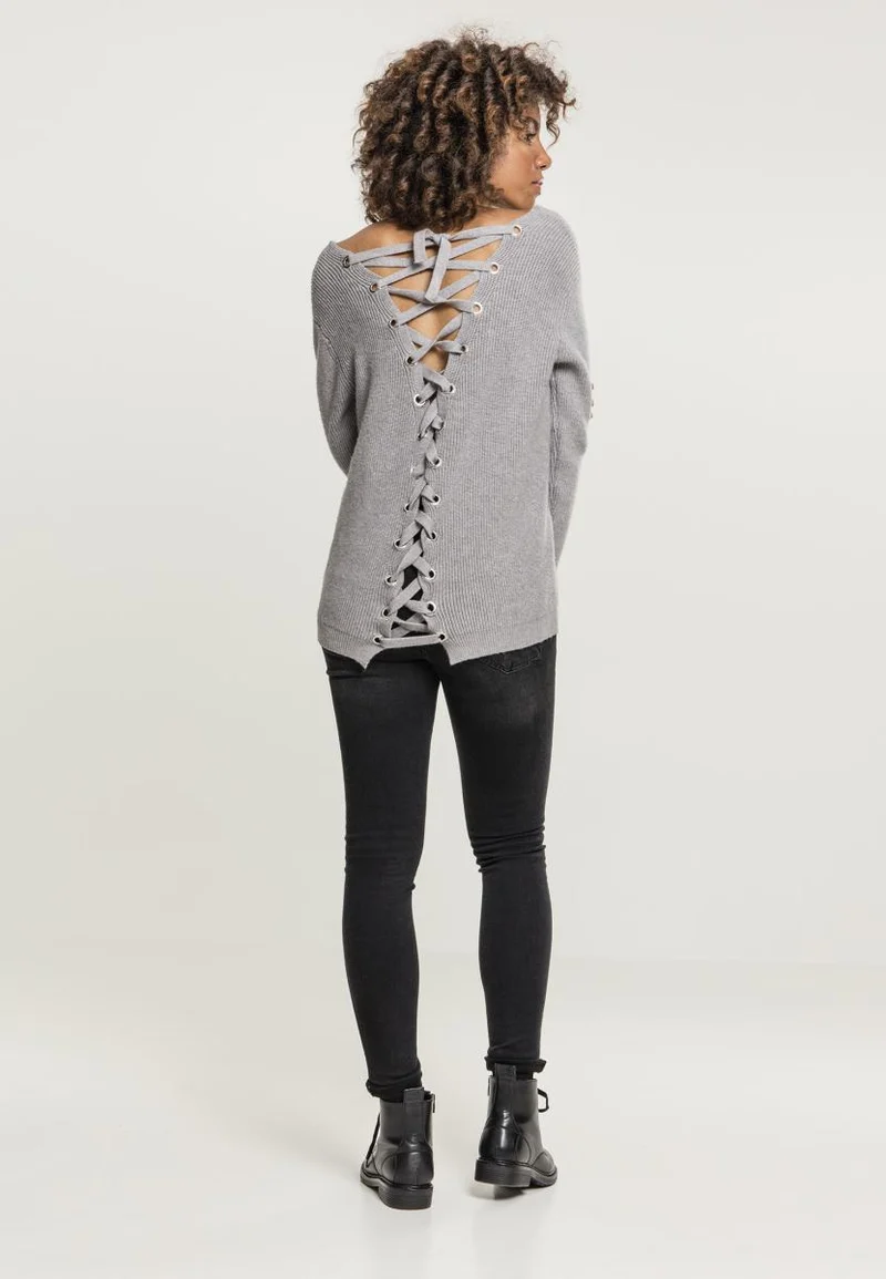 UC Back Lace Up Sweater