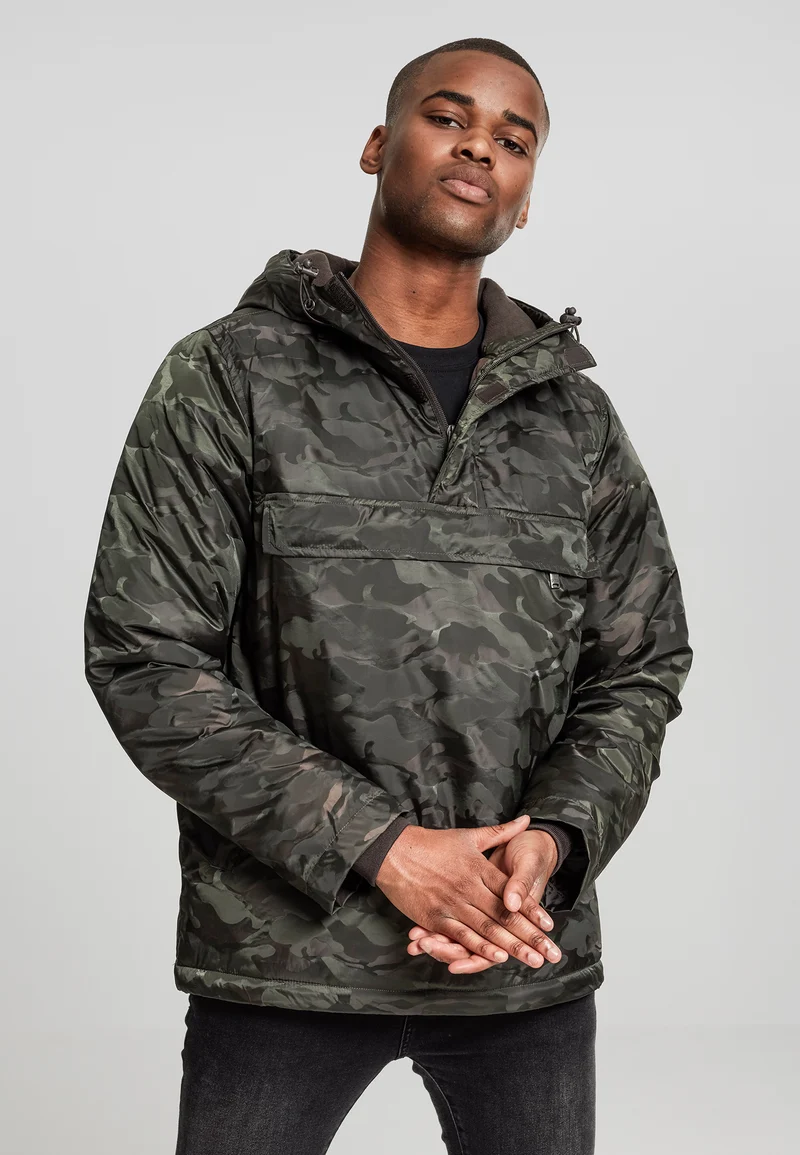 UC Padded Camo Pull Over Jacket