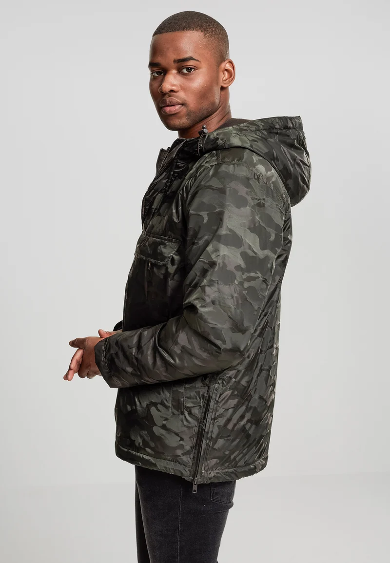 UC Padded Camo Pull Over Jacket