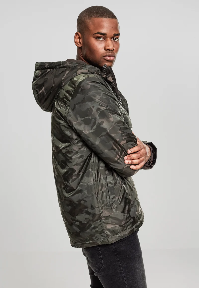 UC Padded Camo Pull Over Jacket