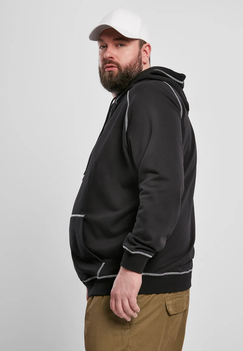 UC Contrast Stitching Hoody