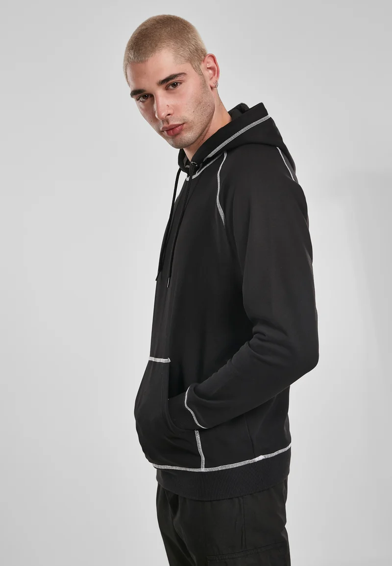 UC Contrast Stitching Hoody