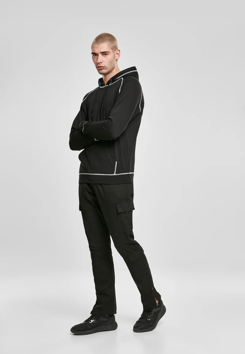 UC Contrast Stitching Hoody