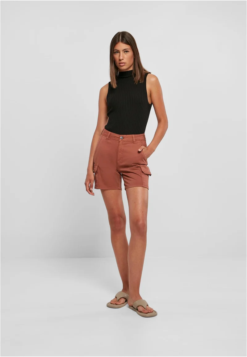 UC High Waist Cargo Shorts