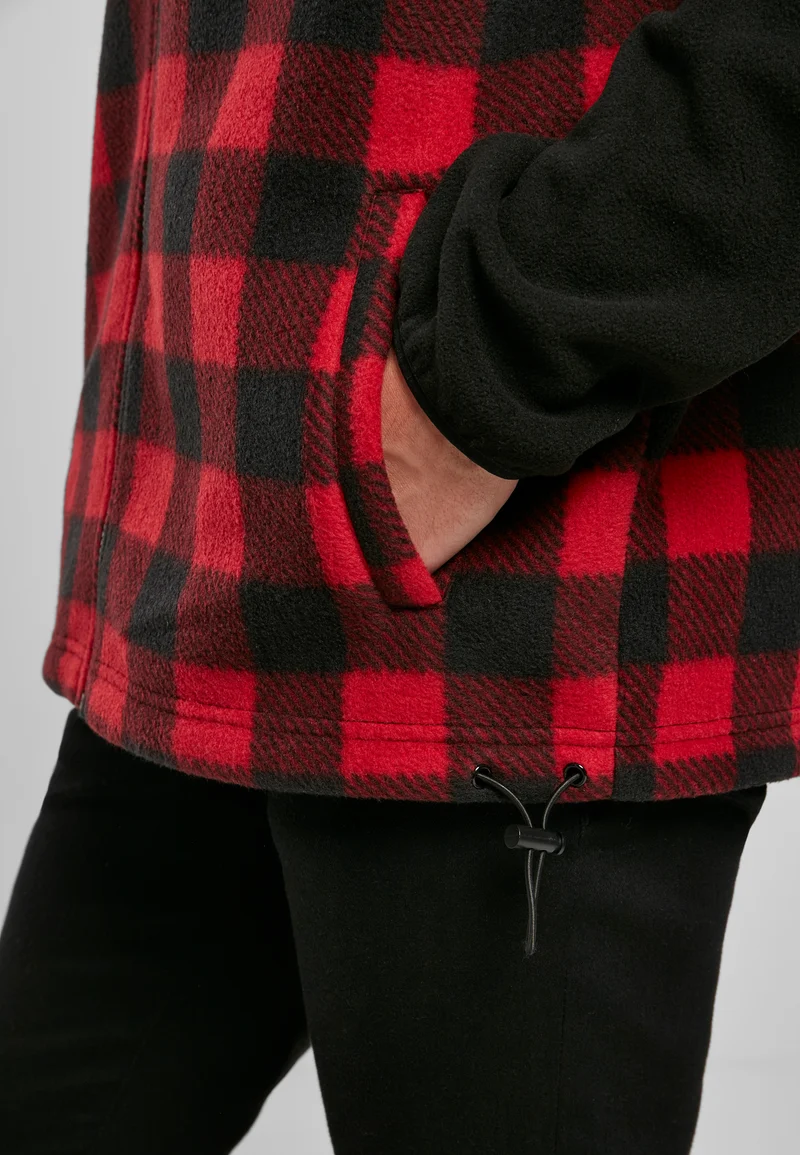 UC Patterned Polar Fleece Track Jacket