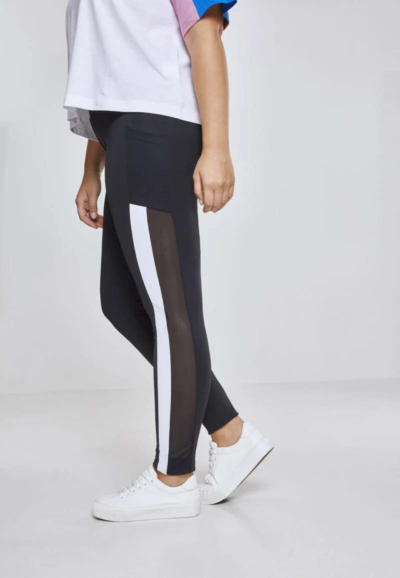 UC Tech Mesh Striped Pocket Tights