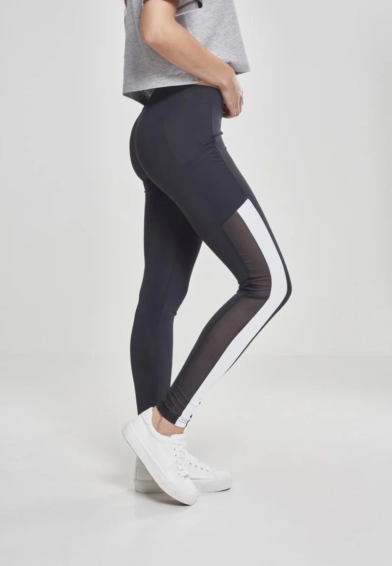 UC Tech Mesh Striped Pocket Tights