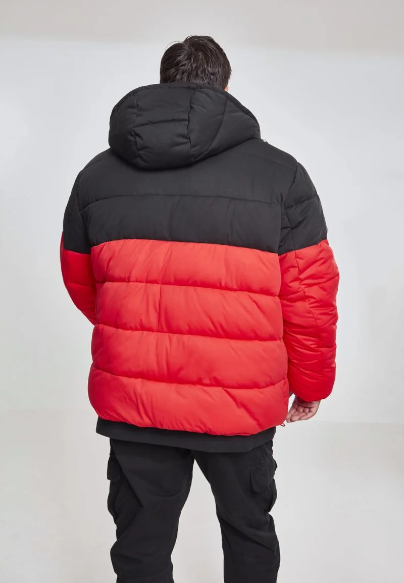 UC Hooded 2-Tone Puffer Jacket