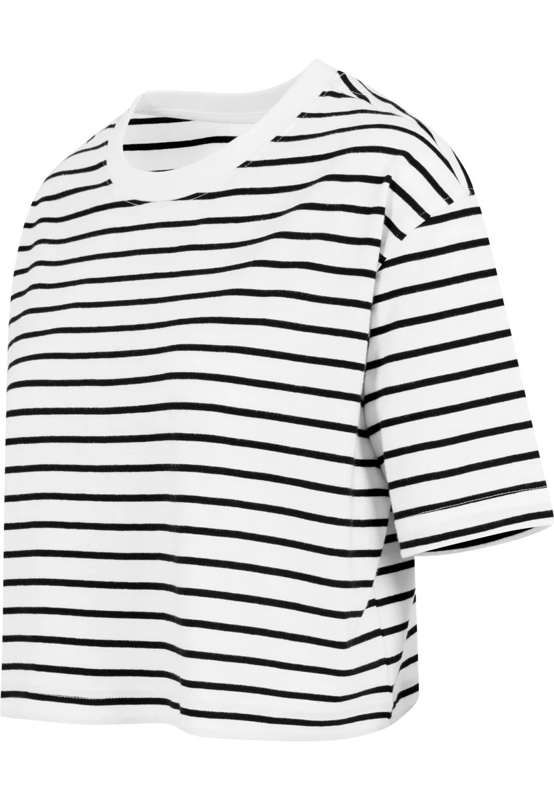 UC Short Striped Oversized Tee