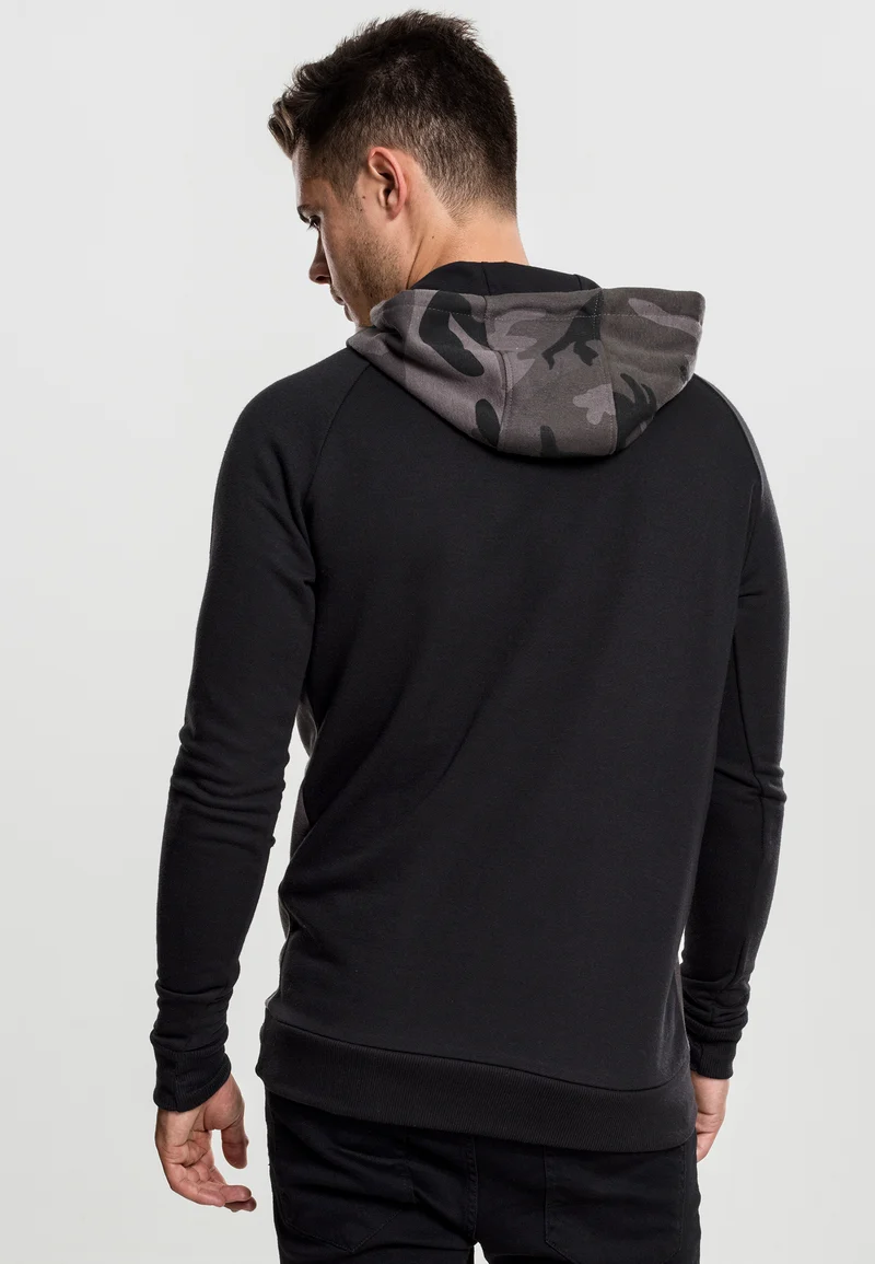UC Camo Contrast Raglan Hoody