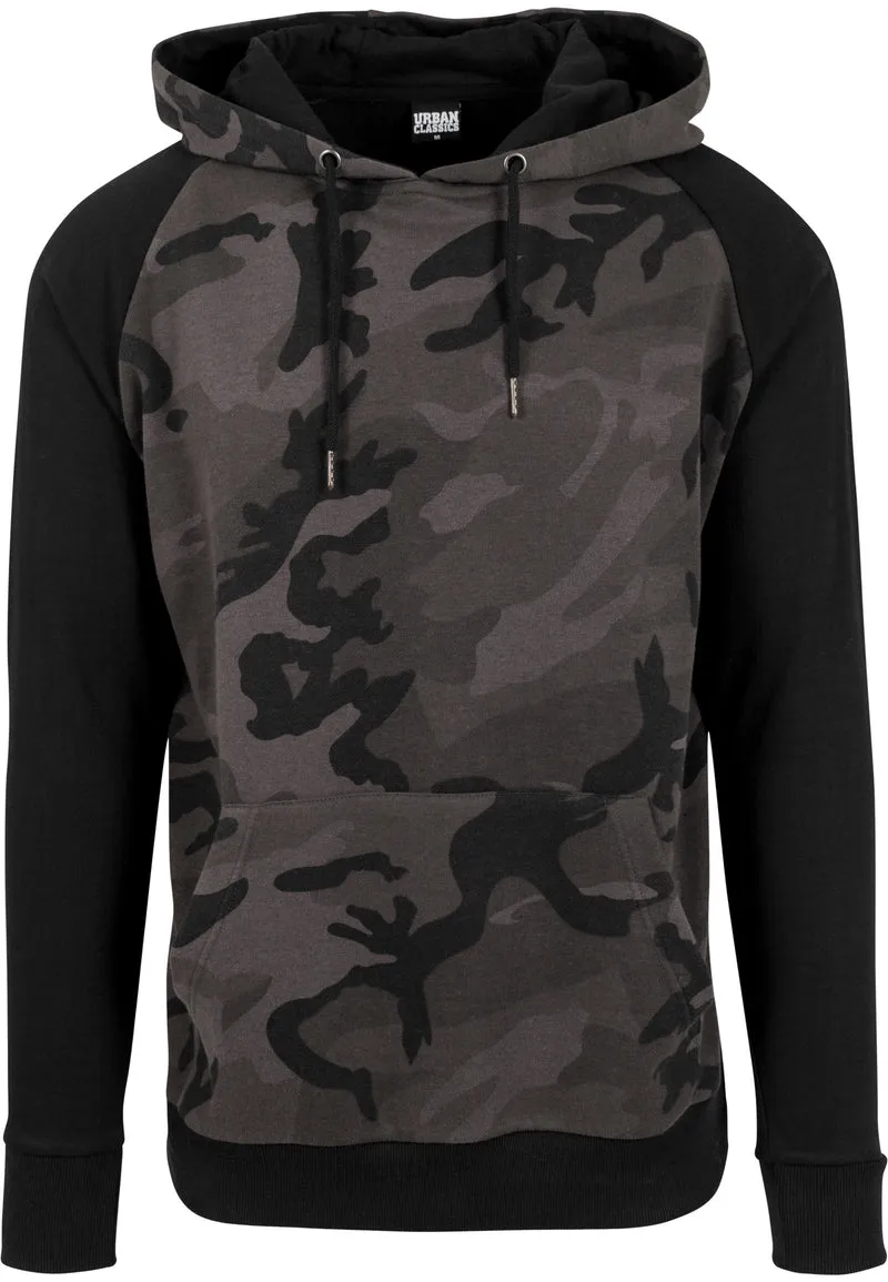 UC Camo Contrast Raglan Hoody