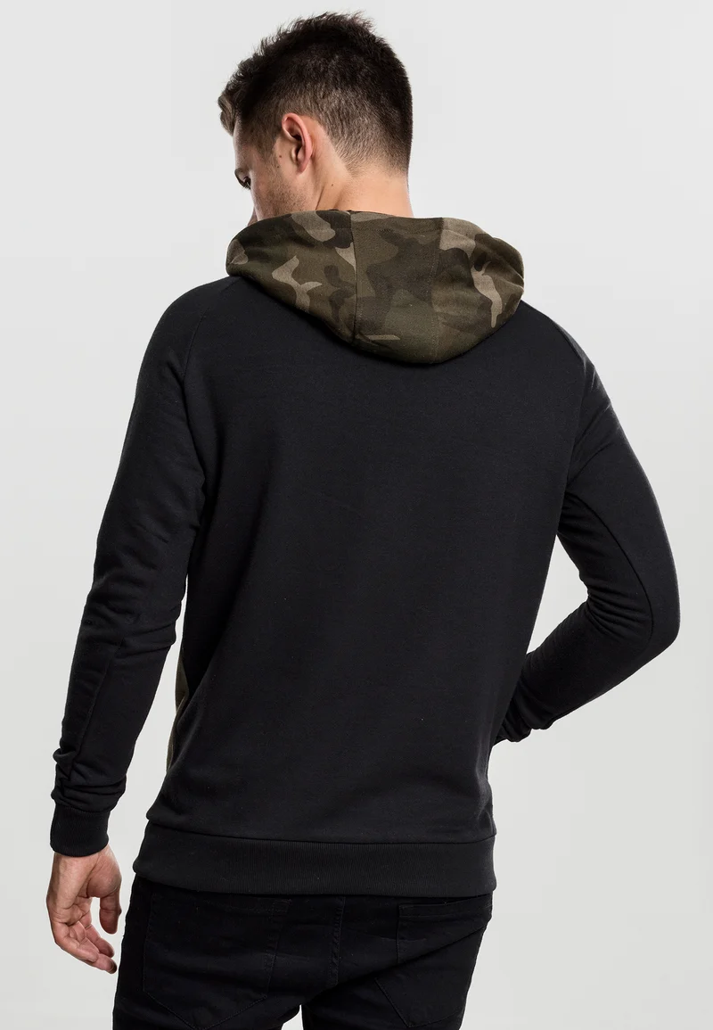 UC Camo Contrast Raglan Hoody