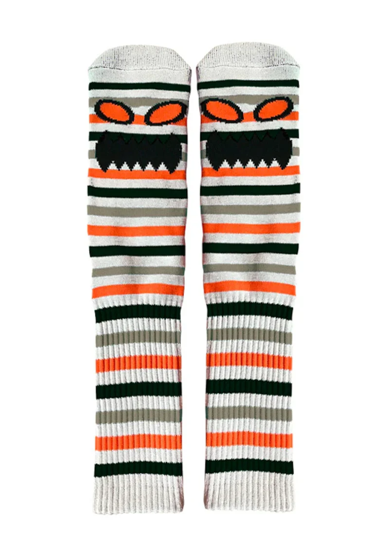 Monster Face Mini Stripes Crew