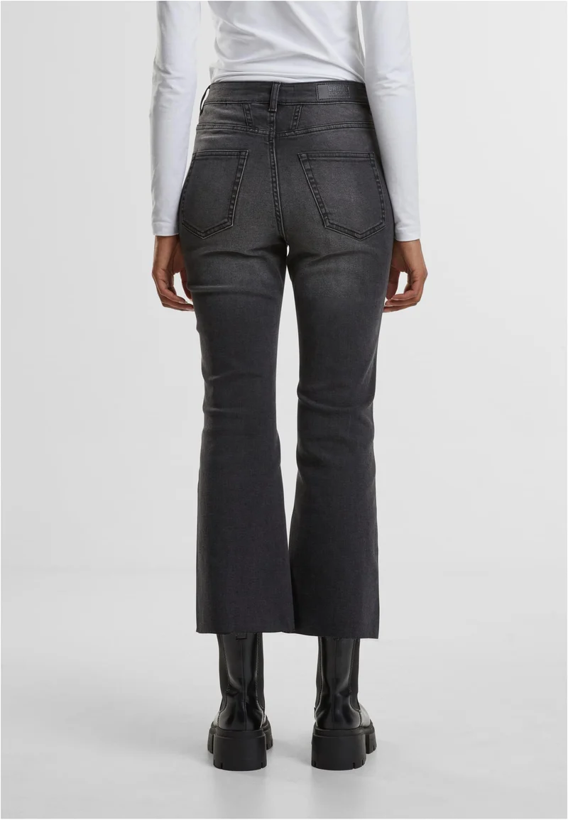UC Cropped Flared Denim