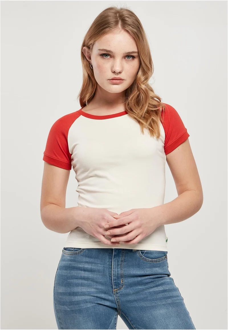 UC Organic Stretch Short Retro Baseball Tee