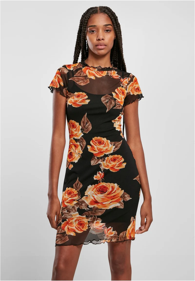 UC Mesh Double Layer Dress