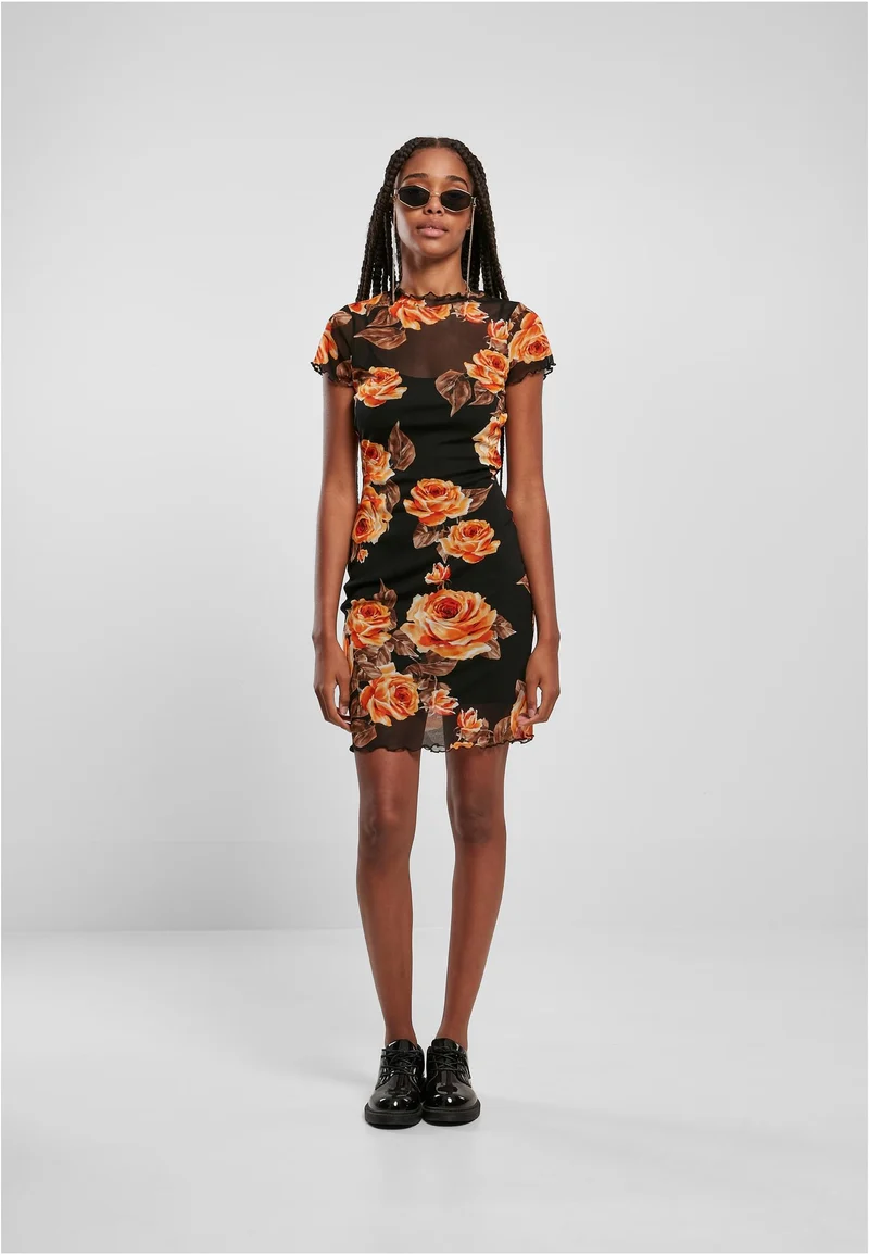 UC Mesh Double Layer Dress