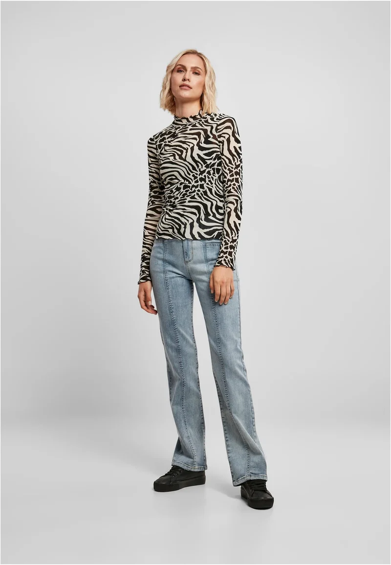 UC AOP Mesh Turtleneck Longsleeve