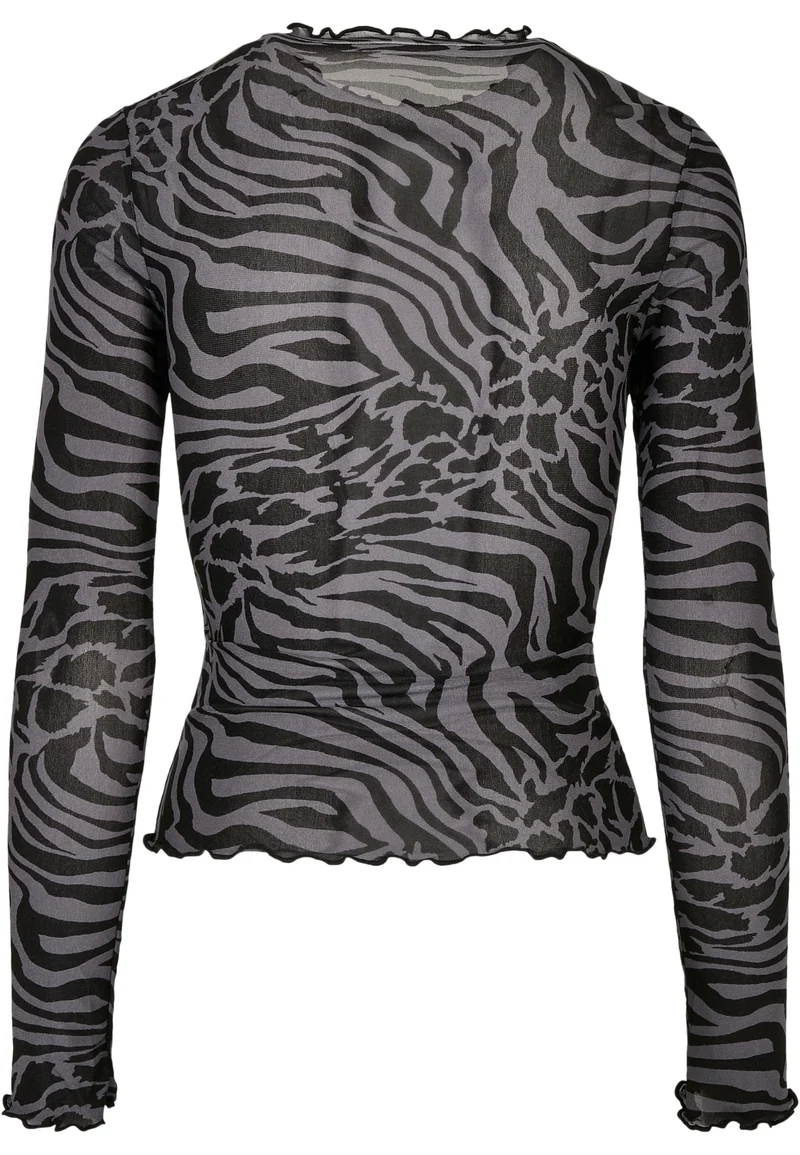 UC AOP Mesh Turtleneck Longsleeve