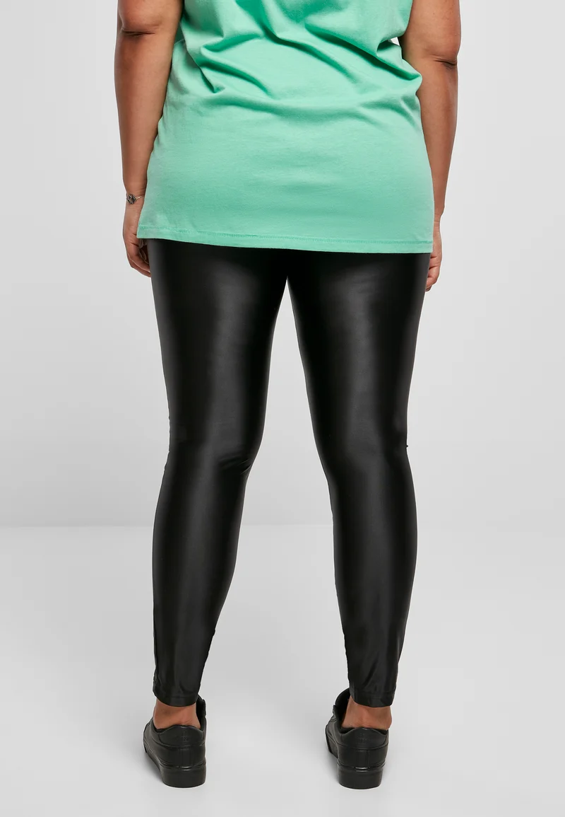 UC High Waist Shiny Metallic Tights