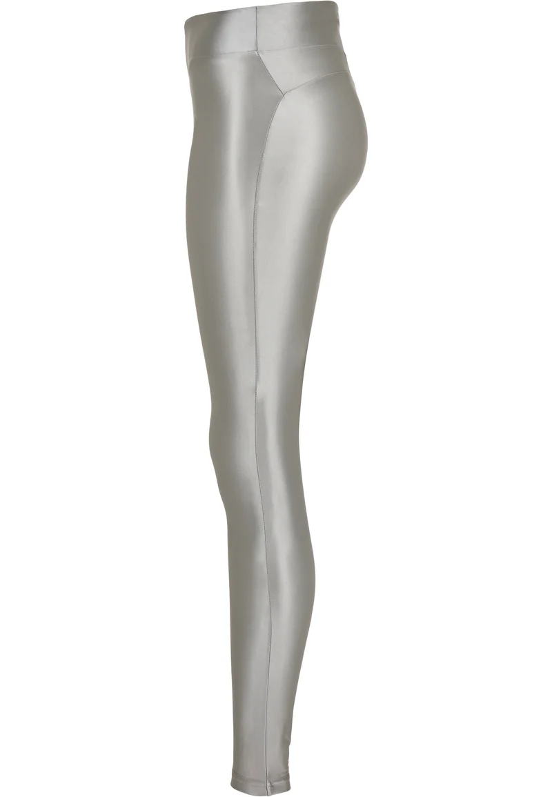 UC High Waist Shiny Metallic Tights