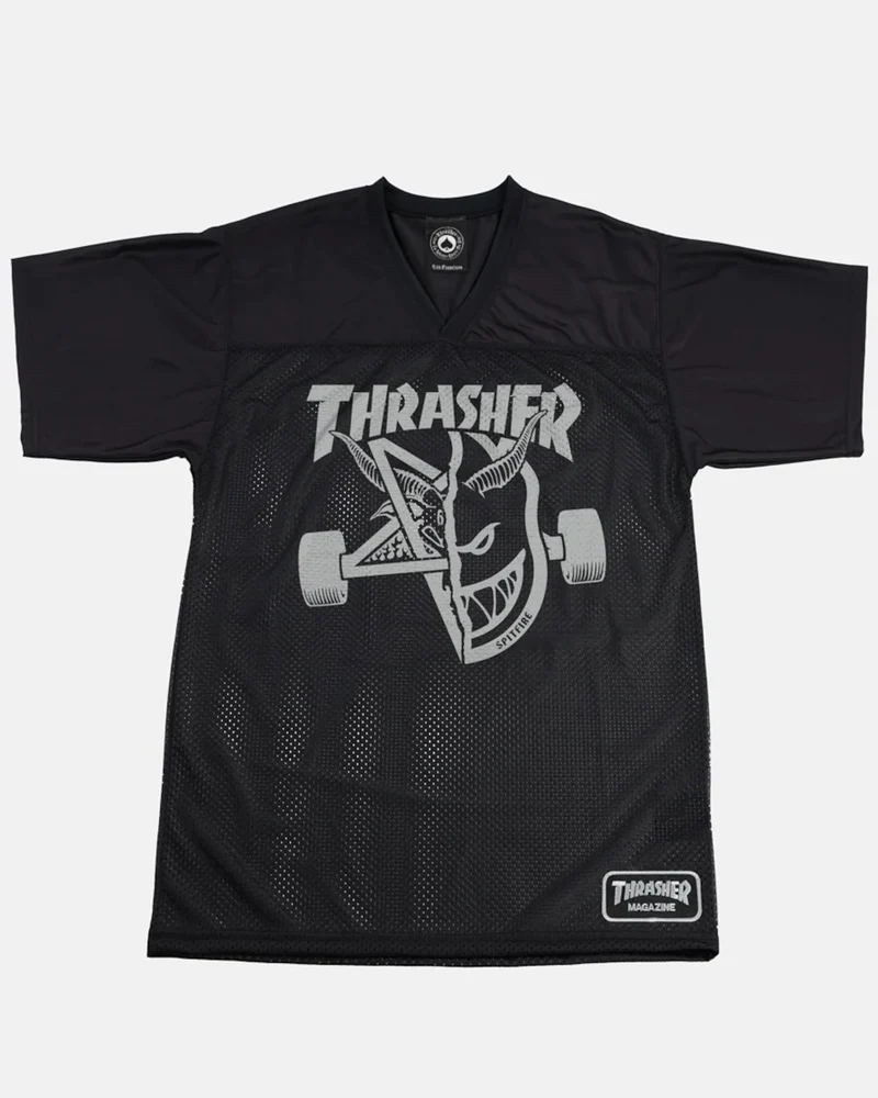 x Spitfire Thrash & Burn Football Jersey