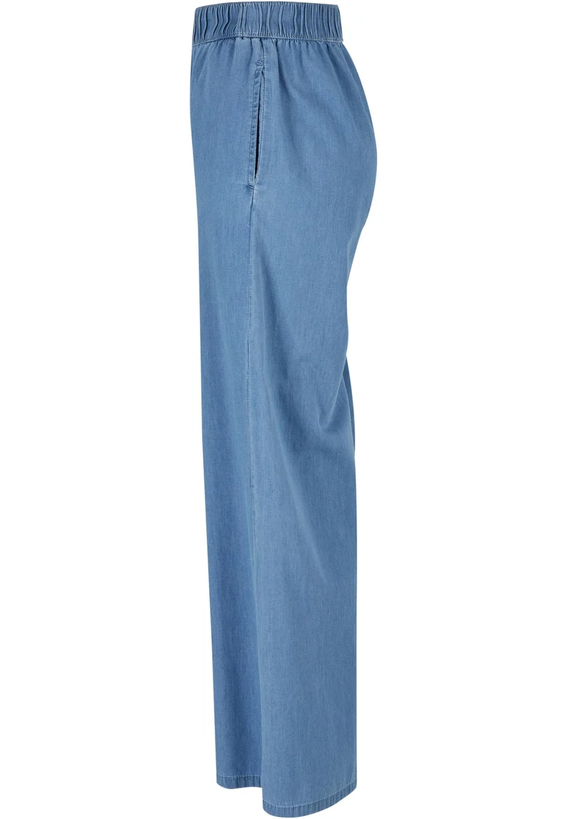 UC Light Denim Wide Leg Pants