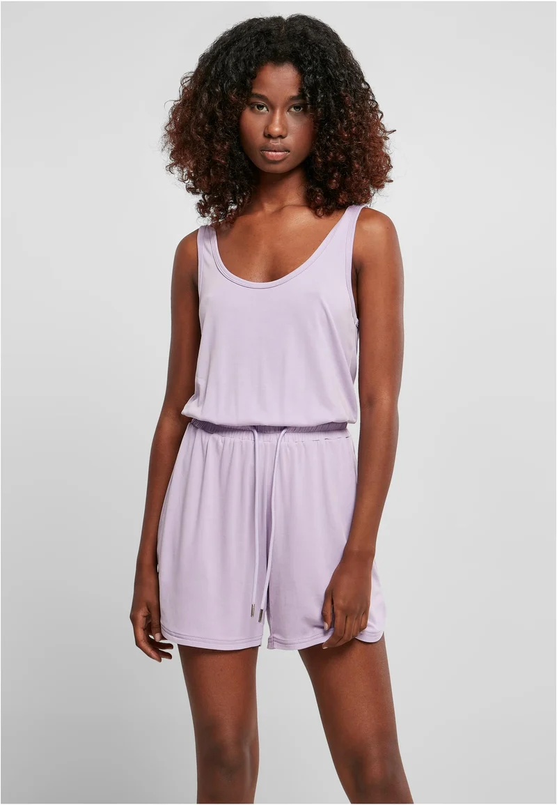 UC Short Sleeveless Modal Jumpsuit