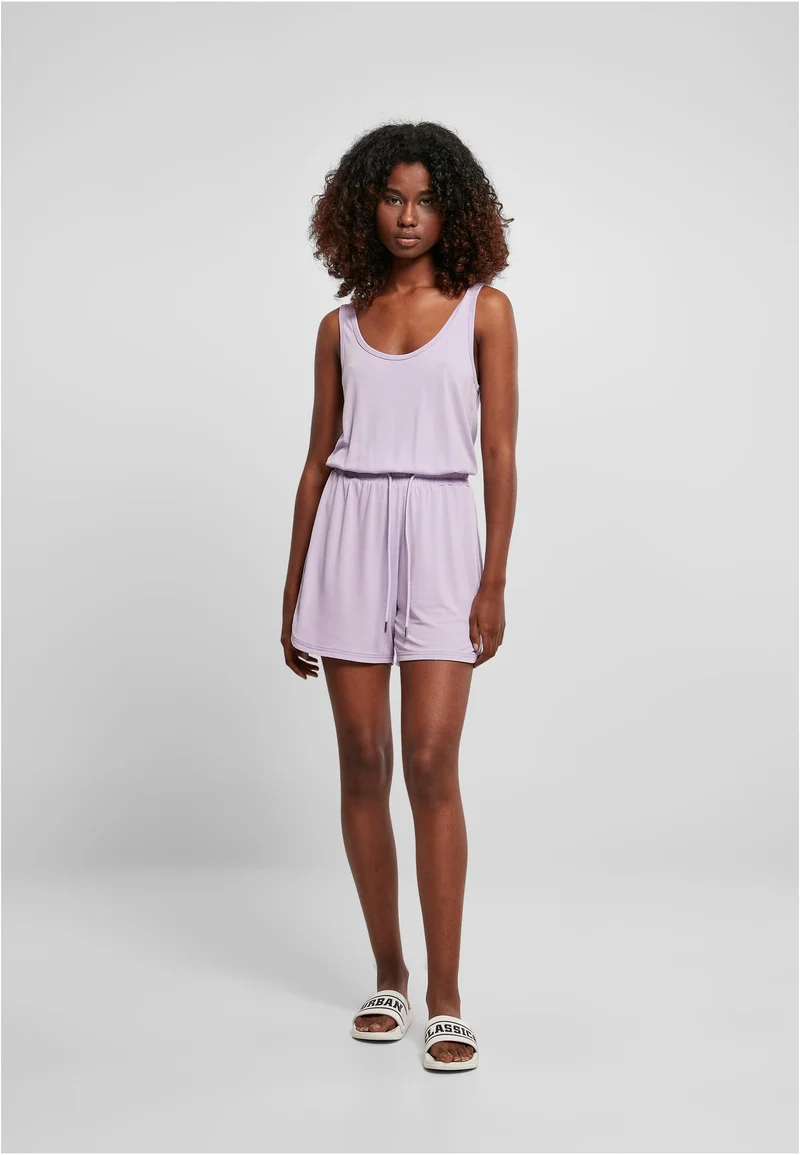 UC Short Sleeveless Modal Jumpsuit