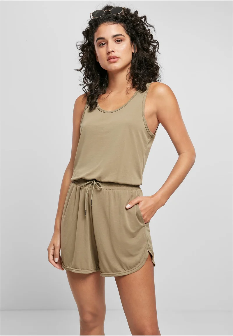 UC Short Sleeveless Modal Jumpsuit